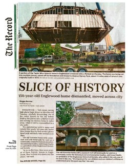 The Record article: "Slice of History."