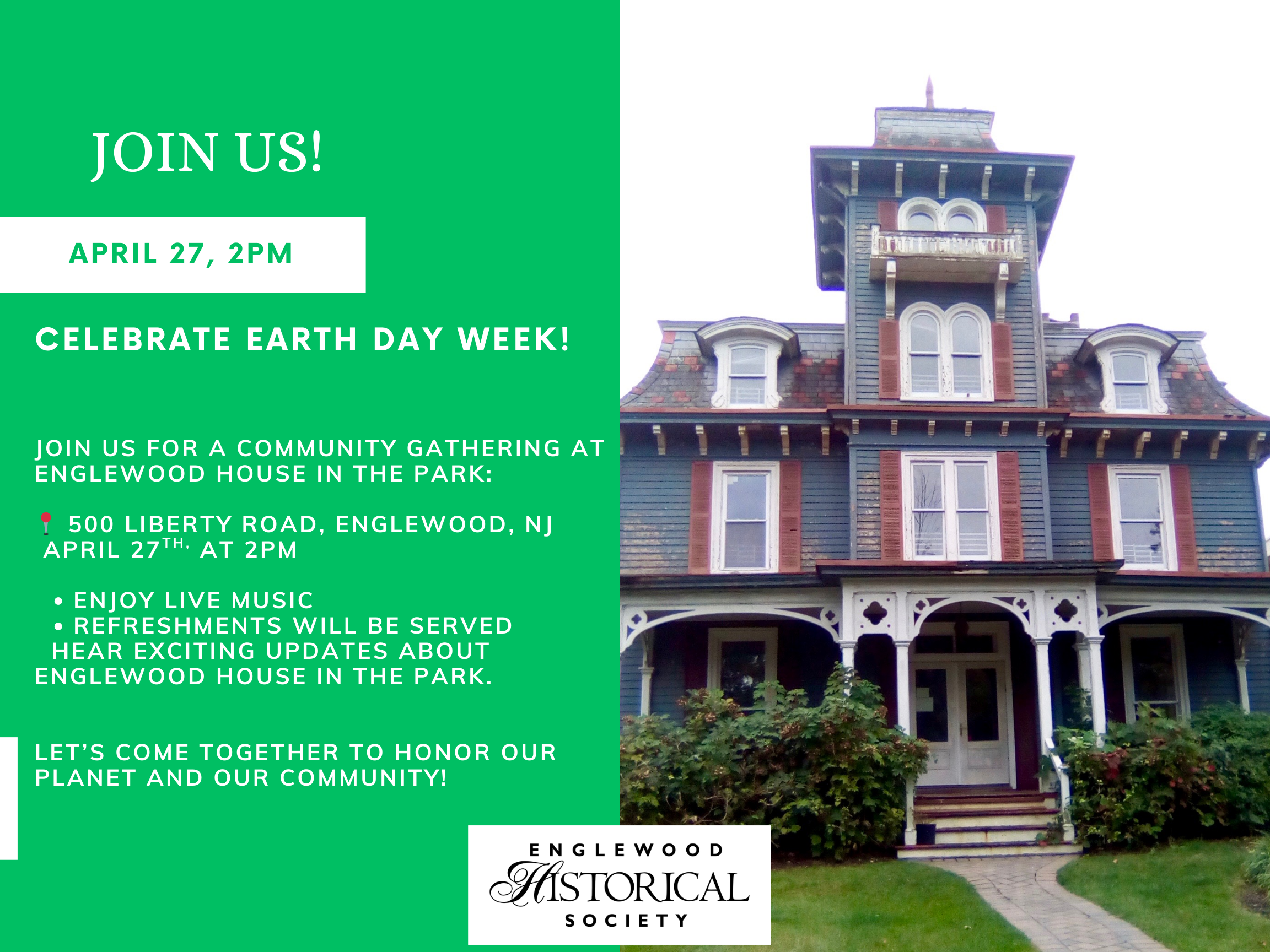 Earth Day Week, April 27 2024, 2pm